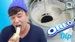 Korean guys try Oreo Dip for the first time