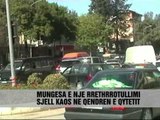 Kaos me trafikun në Fushë-Krujë - Vizion Plus - News - Lajme