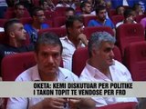 Oketa për bashkëpunimin me Topin - Vizion Plus - News - Lajme