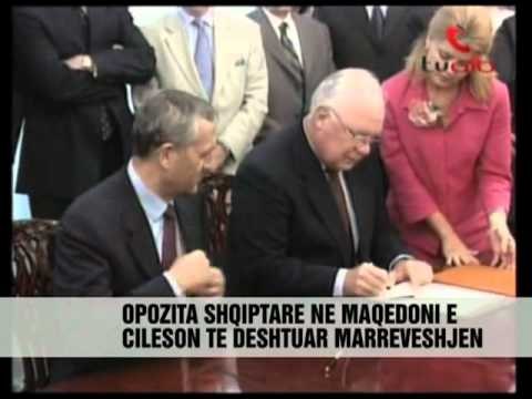11 vjet nga Marrëveshja e Ohrit - Vizion Plus - News - Lajme