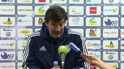 USCL - Nancy : Conférence de presse des entraîneurs (J15 S15/16)