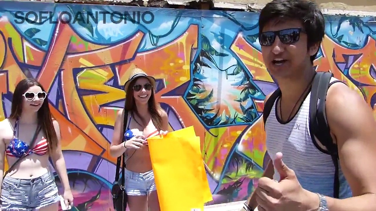 Blindfold Kiss Prank Embarrassing Guys in Public Kissing Prank Kissing Strangers Pranks 20