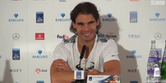 Rafael Nadal Press conference / SF ATP WTF 2015 (in Spanish&English)