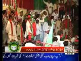 PTI started campaign in KHI for LB Election 2015, Murad Saeed delivered Speach