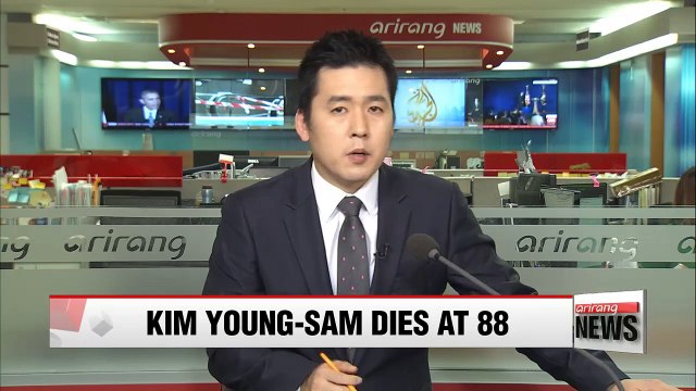 Former Korean President Kim Young-sam dies at 88