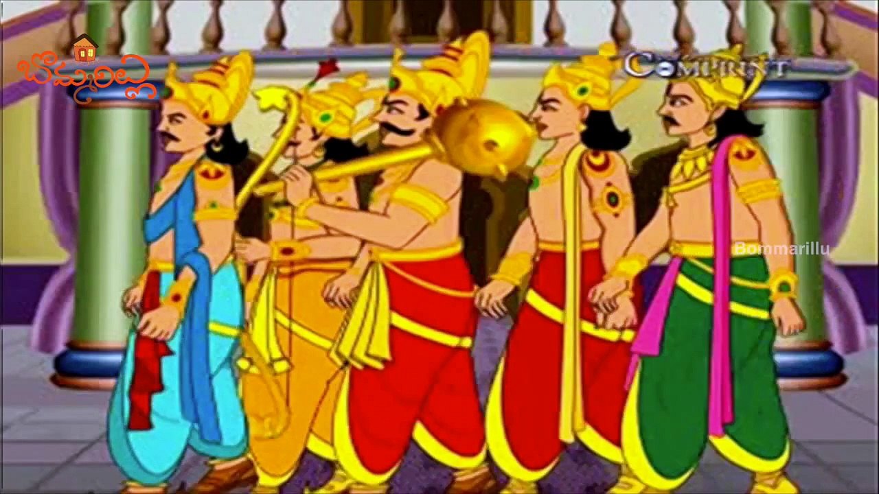 Role Of Dharmaraju | Mahabharata | Telugu Story | Cartoon for Kids | Part  2| Bommarillu - Dailymotion Video