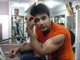 adil bin talat pakistan taekwondo champion work out in gym 2009