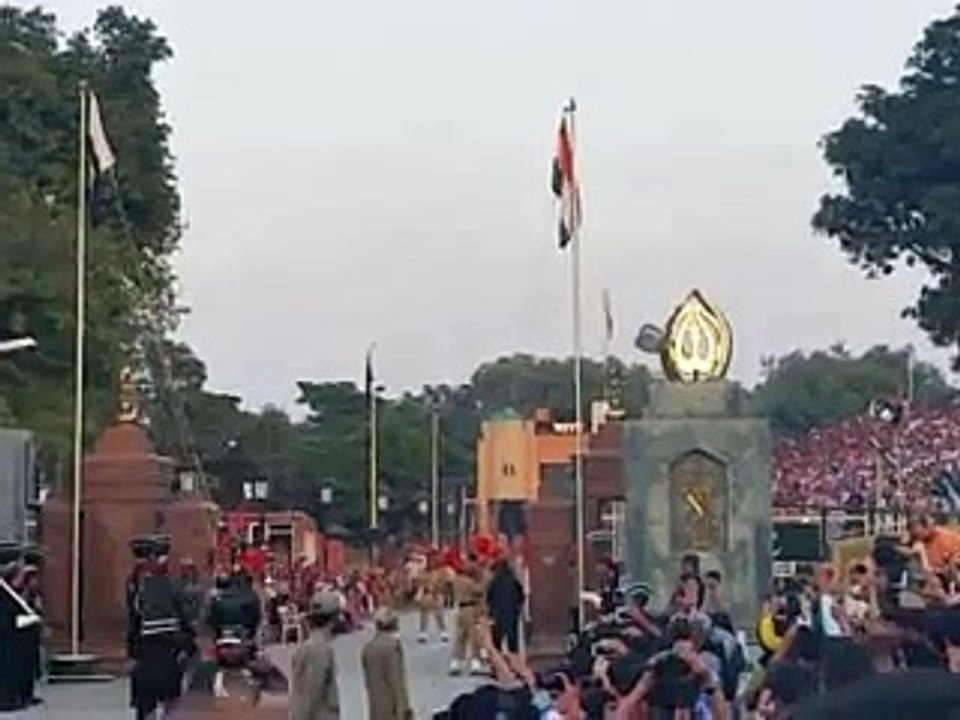 Parade at wahga