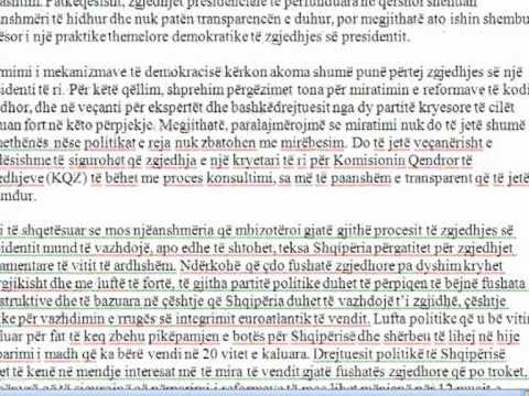 AMBASADORI I SHBA NE OSBE IAN KELLY PARALAJMERON PER ZGJEDHJET E VITIT 2013 LAJM