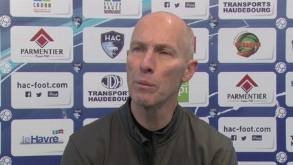 Avant HAC - Brest, ITV de Bob Bradley