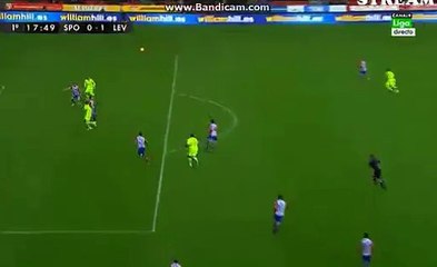 Deyverson Goal 0-1 Gijon vs Levante 22.11.2015