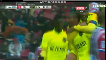 Deyverson Goal  ~ Sporting Gijon vs Levante 0-1