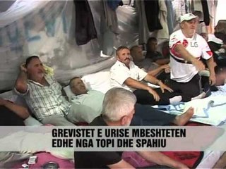 Arvizu me grevistet e urisë - Vizion Plus - News - Lajme