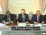 Berisha: Rama po bllokon KQZ - Vizion Plus - News - Lajme