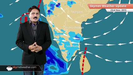 [HINDI] Weather Forecast for November 23, 2015 Skymet Weather