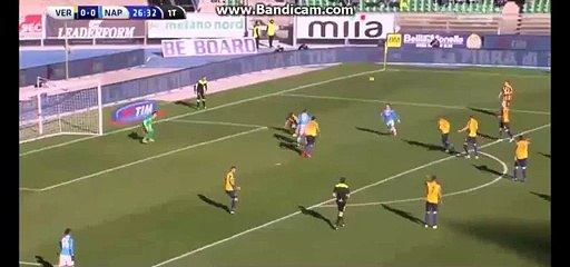 OFFSIDE GOAL Gonzalo Higuain - Verona vs Napoli - 22-11-2015