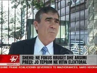 News Edition in Albanian Language - Vizion Plus - 2012 October 13 - 15:00