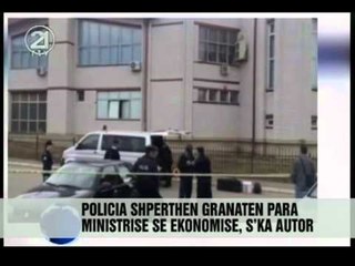 Kosovë, granate në derën e ministrisë - Vizion Plus - News - Lajme