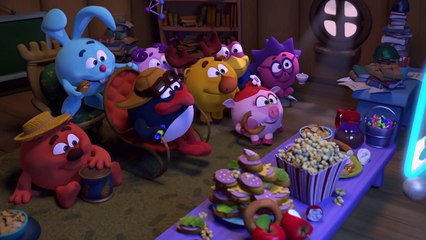 Смешарики и Покойо - Первая встреча