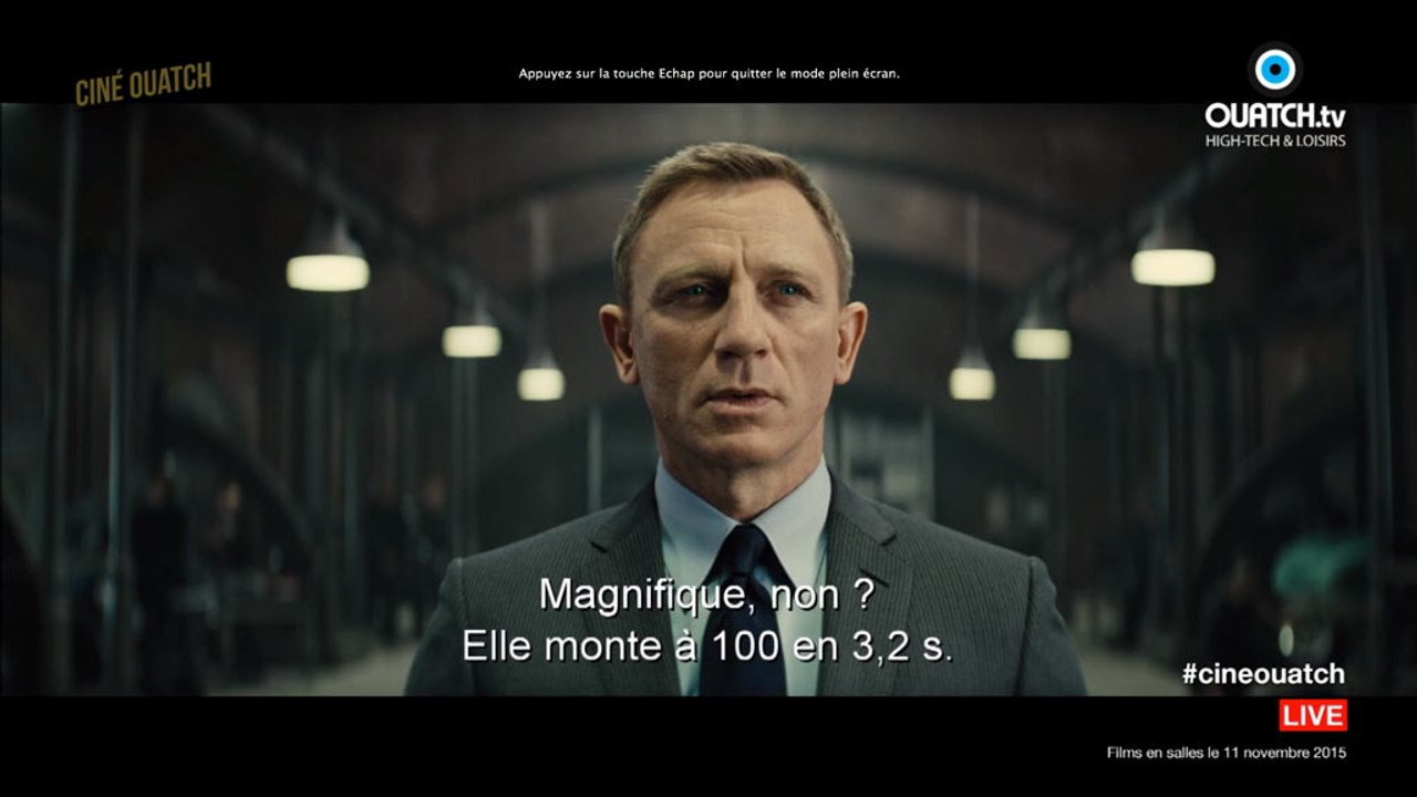 Spectre 007 : bande-annonce, making-of, extrait et critique