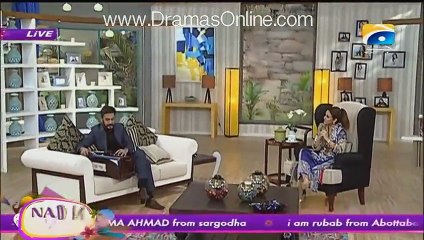 Adnan Siddiqui Singing “Yeh Jo Halka Halka” in a Live Morning Show
