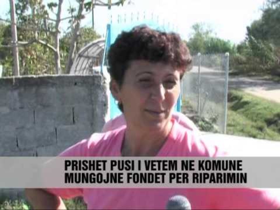 Qindra familje mbeten pa ujë - Vizion Plus - News - Lajme