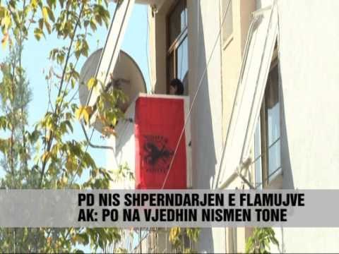 PD - AK përplasen për flamurin - Vizion Plus - News - Lajme