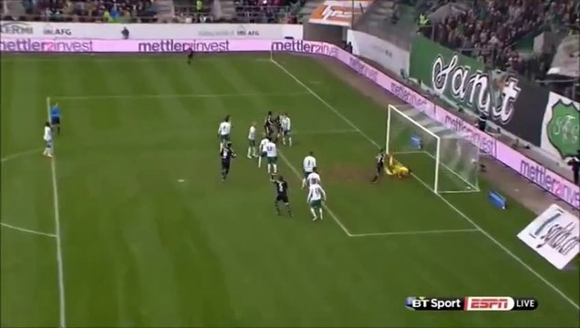 0-1 Marc Janko Goal Switzerland Super League - St. Gallen 0-1 FC Basel -22.11.2015