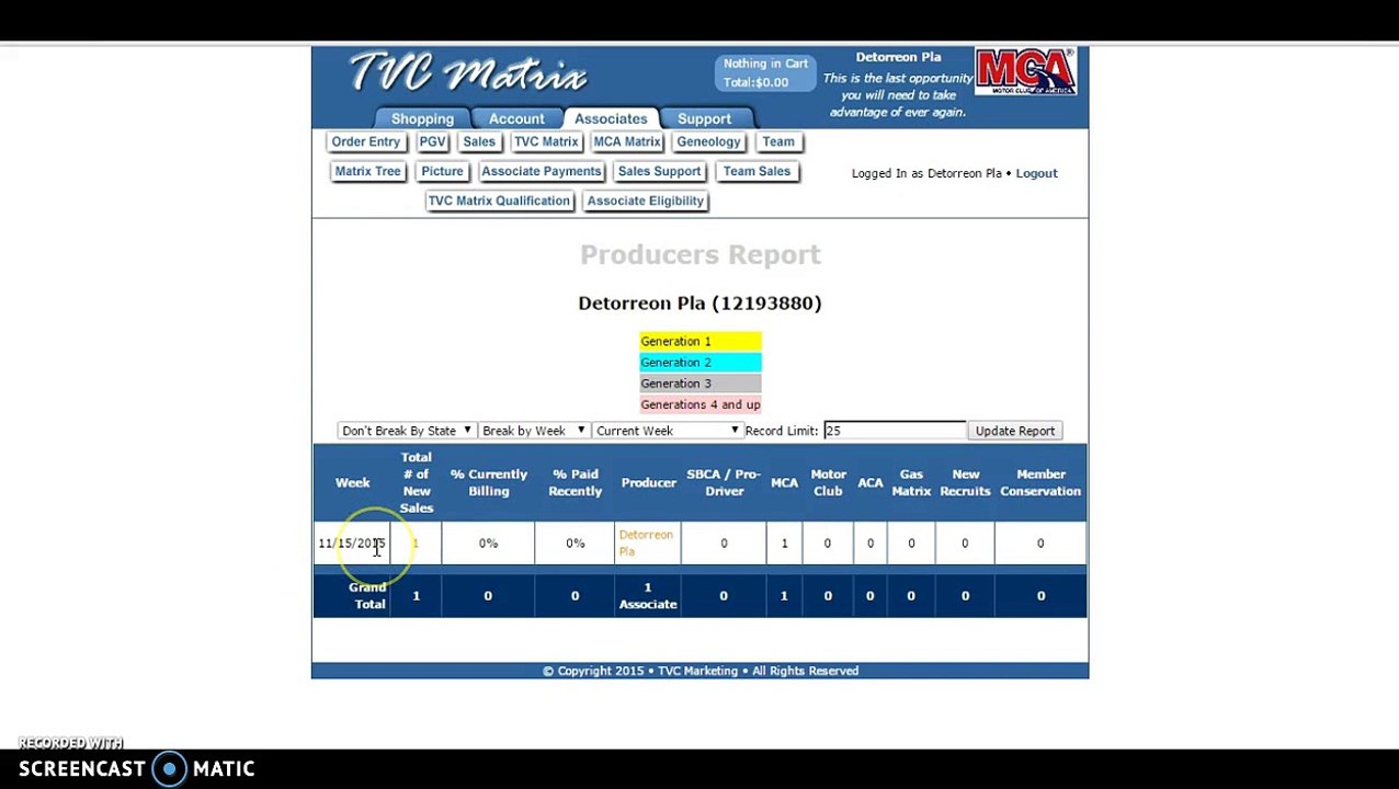 Quick Income Proof Update (MCA)