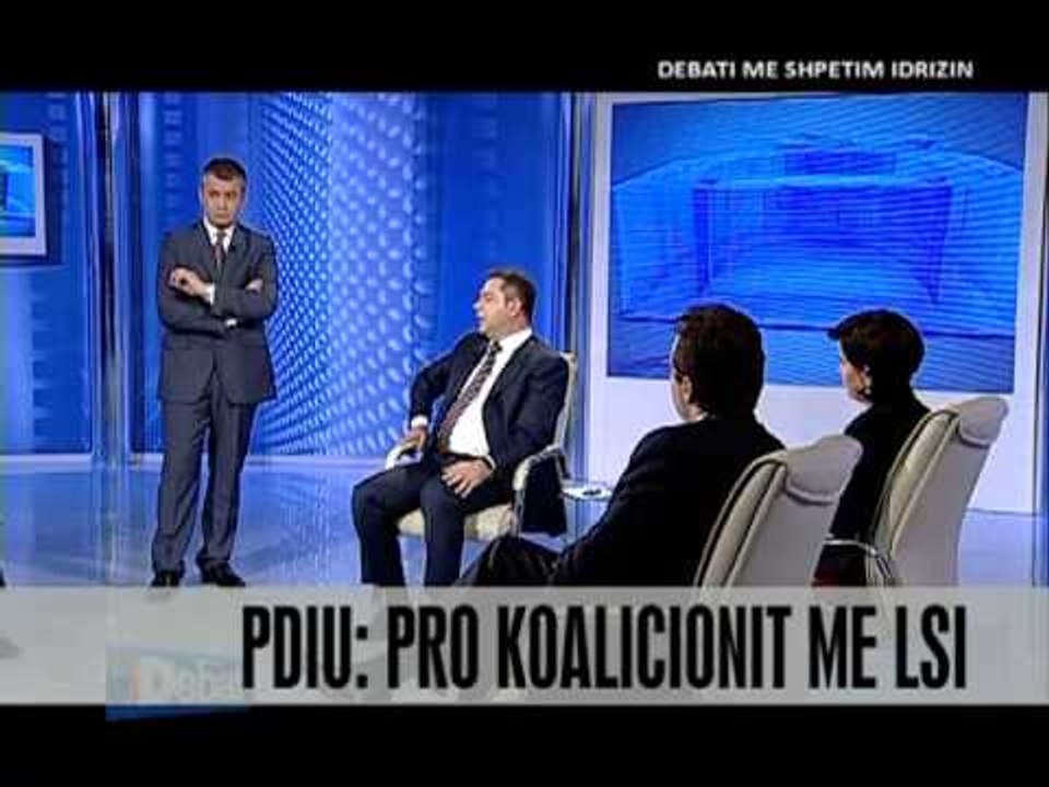 Idrizi në "Debat" për koalicionet - Vizion Plus - News - Lajme