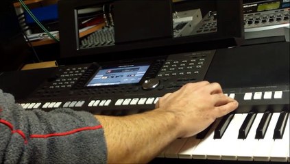 demo n1  psr-s970 + pads wave
