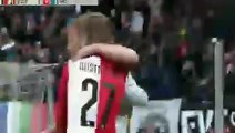 Simon Gustafsson Goal - Feyenoord 1 - 0 Twente - Eredivisie 2015