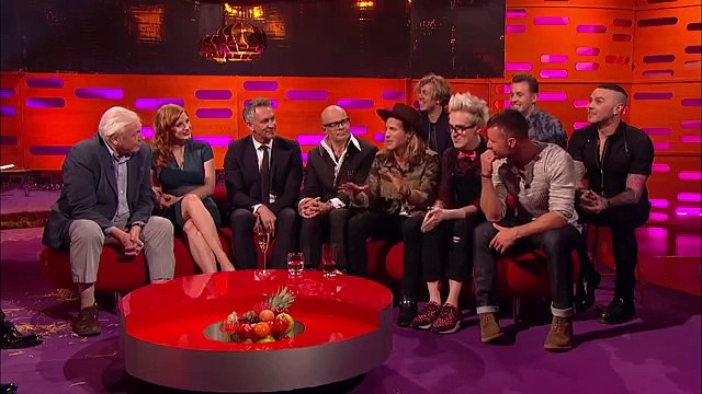 -Dougie Poynter Gets Busted For Stalking David Attenborough - The Graham Norton Show - YouTube