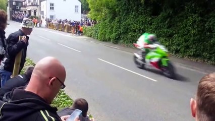 Isle of Man TT -190mph Flybys (Sulby Straight)