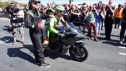Kawasaki Ninja H2R Isle Of Man TT James Hillier [Full Video]