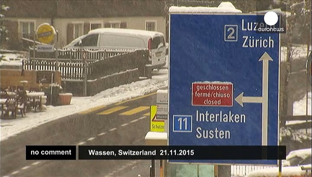Switzerland, winter is comming