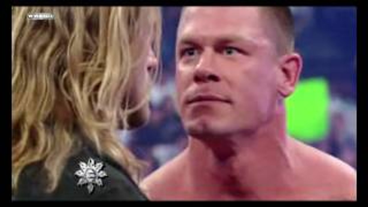 John Cena get's mad at Edge