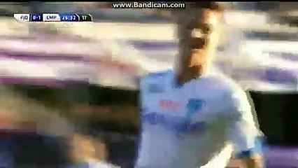Marcel Büchel Goal Fiorentina vs Empoli 0 - 2  (Serie A) 22.11.2015