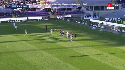 Marcel Buechel 0:2 Great Goal | Fiorentina - Empoli 22.11.2015 HD