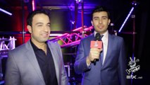 #MBCTheVoice ستار سعد قبل صعوده على المسرح في العرض المباشر الرابع