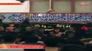Ustad Hassan Sadiq khan Sab :: Live Noha khuwani :: Ya Rab Koi Masooma :: 7 Safar 1437 I-8 Markaz Islamabad