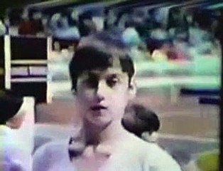 1981 World Gymnastics Championships Nadia Comaneci interview