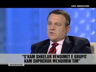 Arben Malaj në "Intervista" - Vizion Plus - News - Lajme