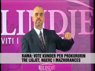 Rama: Po kapen institucionet - Vizion Plus - News - Lajme