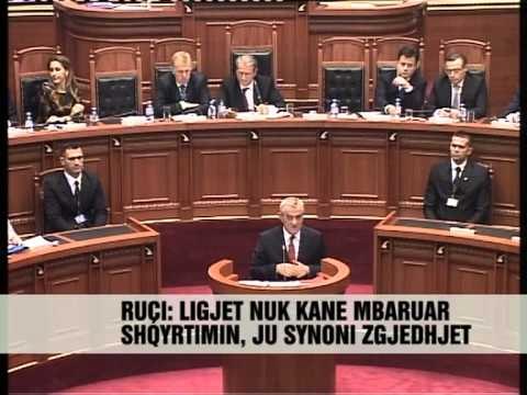 Statusi, debati Berisha-Ruçi - Vizion Plus - News - Lajme