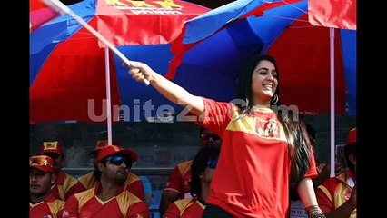 Sunny Leone Other Celebs at CCL Match Between Kerala Strikers Vs Telgu Warriors