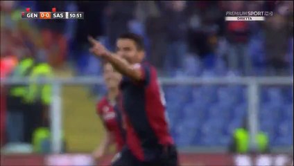 1-0 Tomás Rincón Goal Italy Serie A - 22.11.2015, Genoa 1-0 Sassuolo Calcio