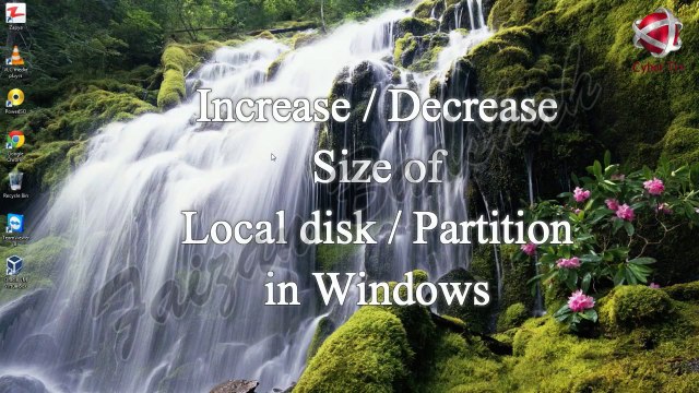 Increase / Decrease Size of Local Disk / Partition in Windows