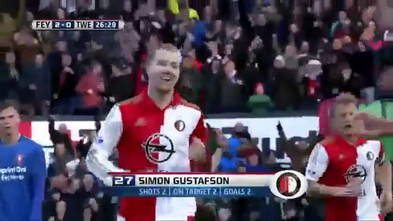 Feyenoord 5 - 0 Twente - Eredivisie - Full Highlights - 22/11/2015