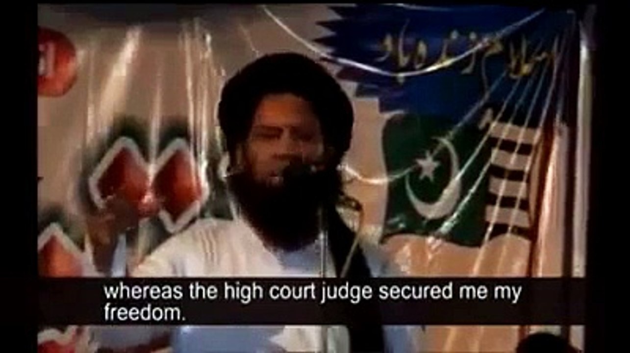 ایک اقلیتی کے قتل کے اعتراف کرنے والے مولوی کی تقریر سنیئے